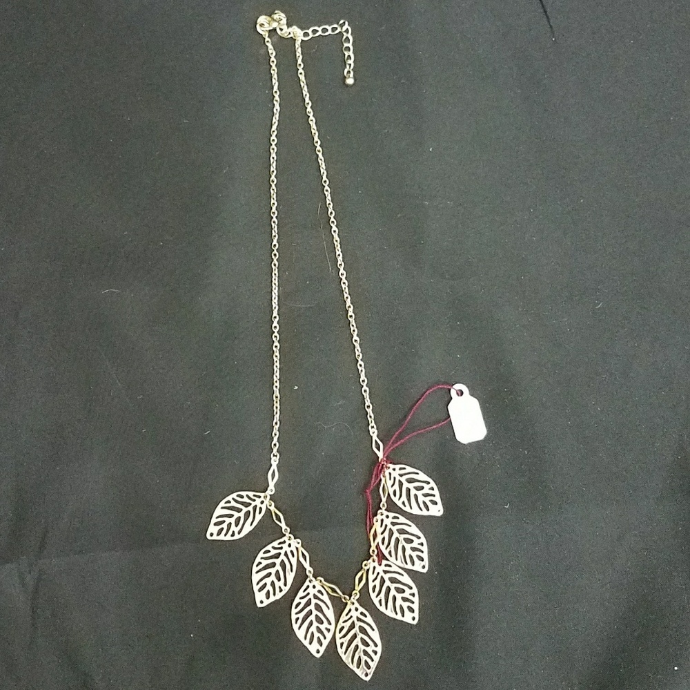 2/$20 Gold Tone Leaf Necklace